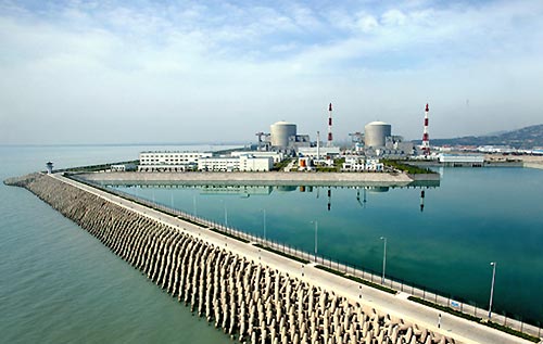 What is done with radioactive waste at nuclear stations?<br />